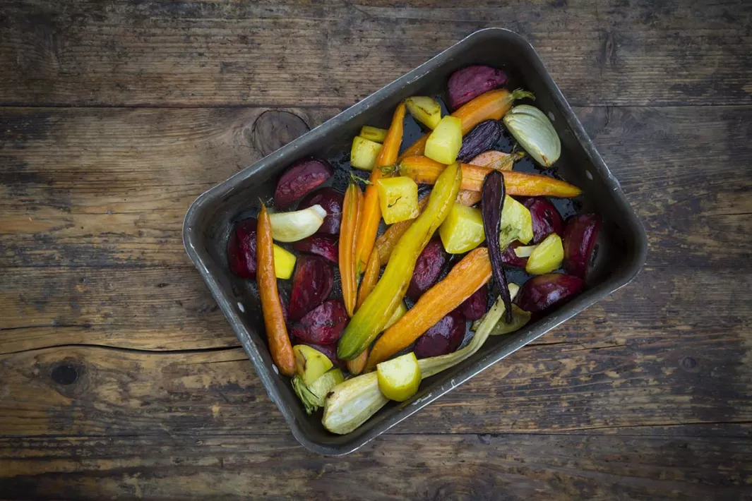 Let’s twist 5 root vegetables 