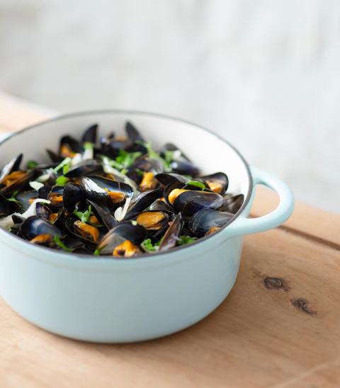 Cocotte de moules