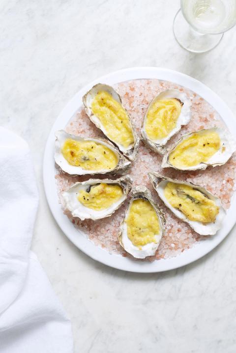 oyster and pink salt