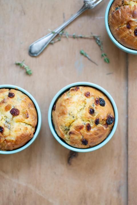 Airy and savory mini cakes with a touch of tangy citrus. 