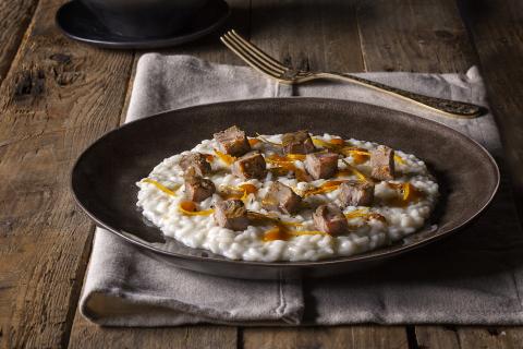 Assiette de risotto à la française