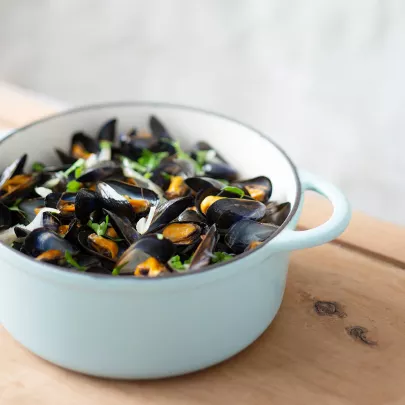 Cocotte de moules