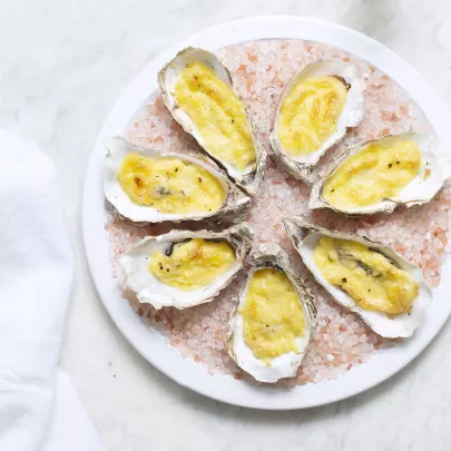 oyster and pink salt