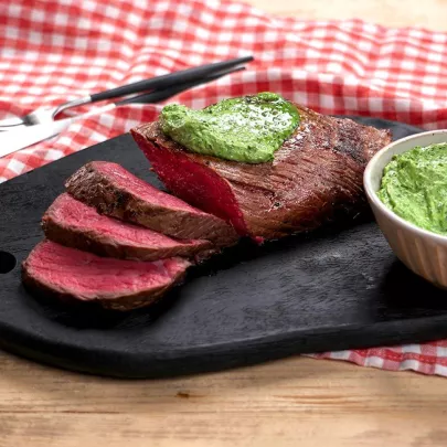 Tenderloin Steak with Parsley & Garlic Butter