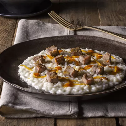 Assiette de risotto à la française